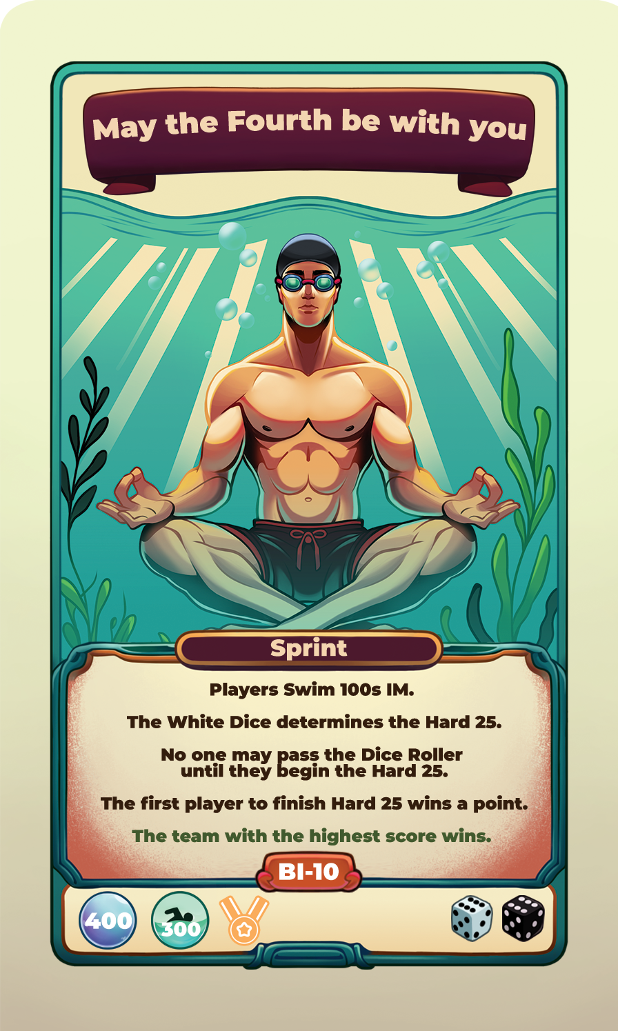 May the Fourth be with you challenge card